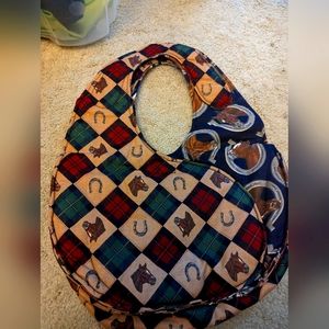 Horse/plaid print bag🐴